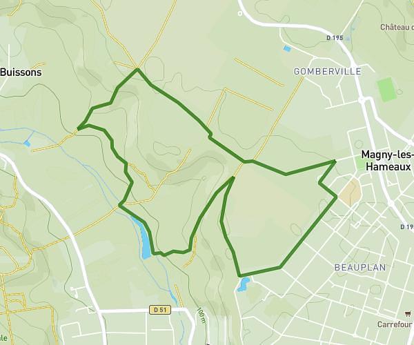 5km Ville / Forêt