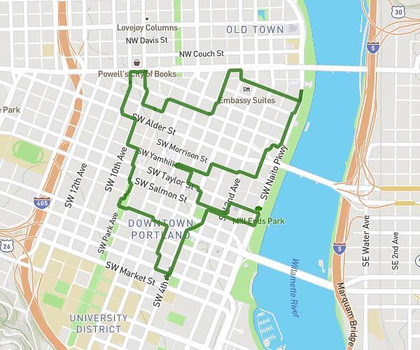 Wildwood Crow Walk Downtown 3.5 miles