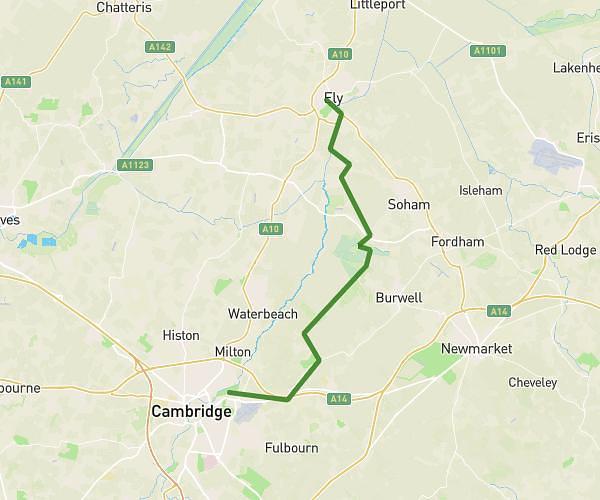 Cambridge to Ely
