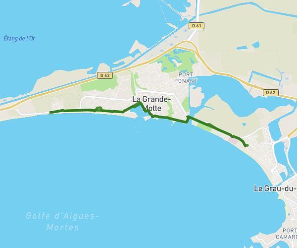 15km grau du roi grande motte
