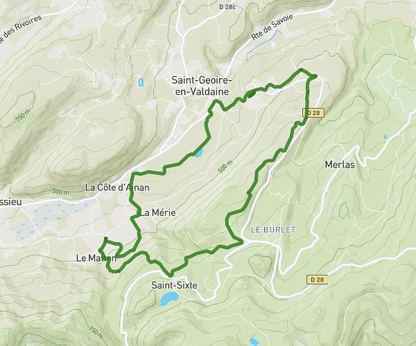 Saint sixte 15 km
