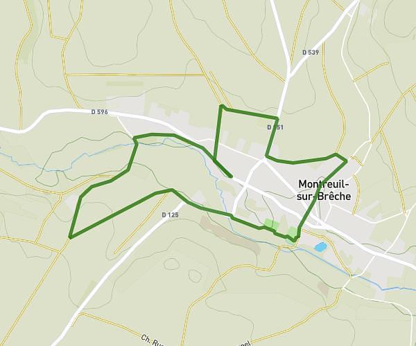 Petit tour de Montreuil sur Brèche