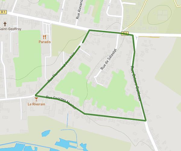 run 1,3km rivery