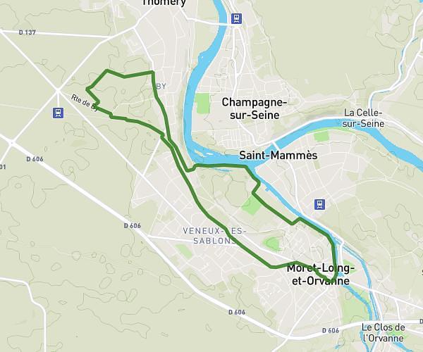 11km thomery