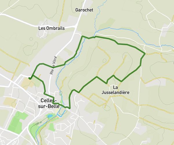 Rando bois de Celles 4 Kms