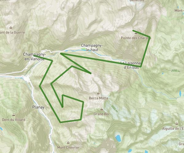 Demi tour de champagny 2/2