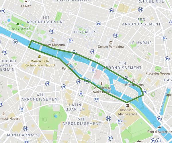 tour du pont neuf avec anne cé