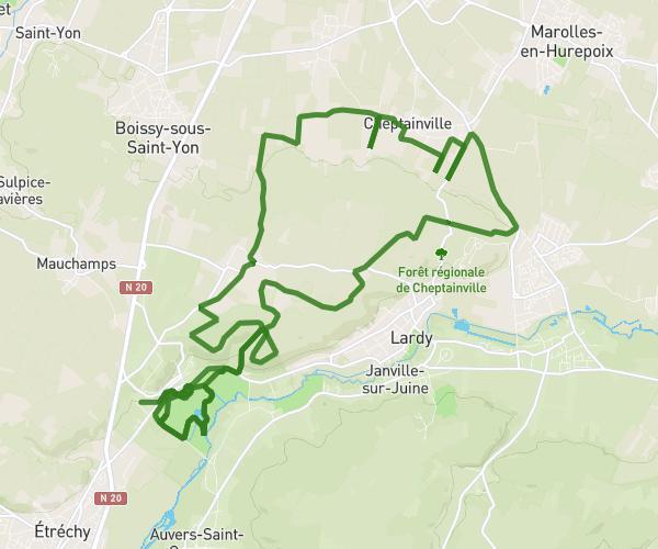 Vtt rando entraînemement