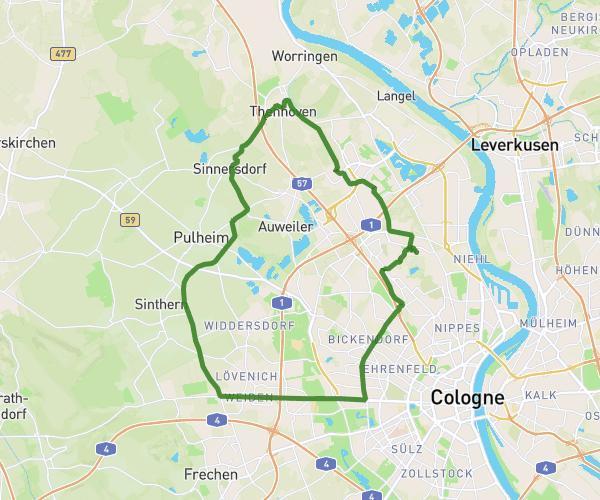 ~40km rad