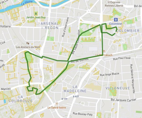 Pot de départ Quitterie - team course