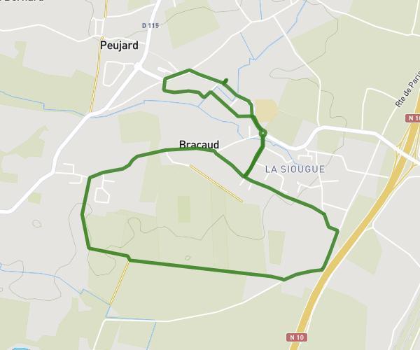 Marche Ruban Rose Peujard 5 km