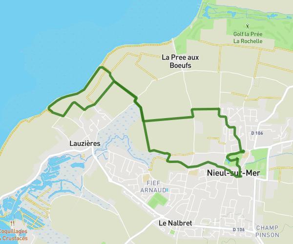 Octobre rose nieul-sur-mer 8km