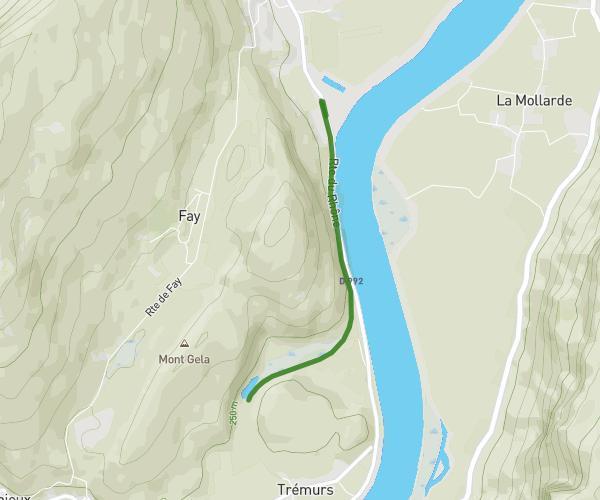 De La Cheminée à Ligne de Pressins à Virieu-le-Grand