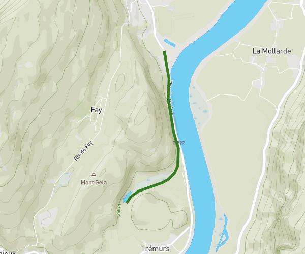 De La Cheminée à Ligne de Pressins à Virieu-le-Grand