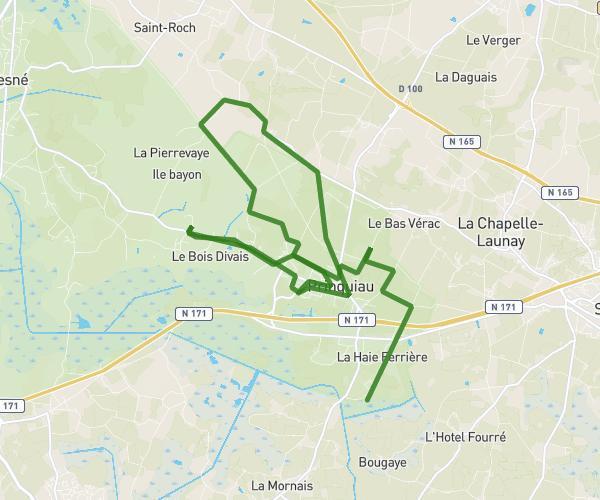De Prinquiau à Route de la Ferrière