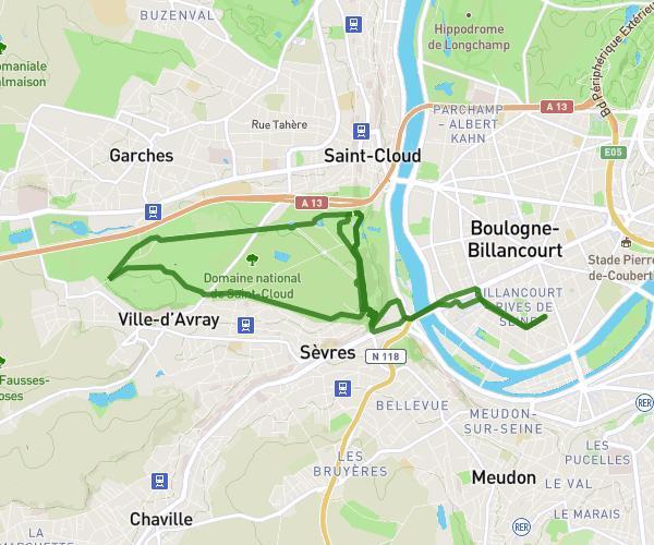 Autour de Boulogne-Billancourt