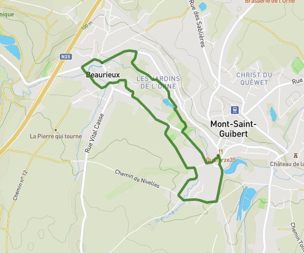 Running Mont-St-Guibert 5km