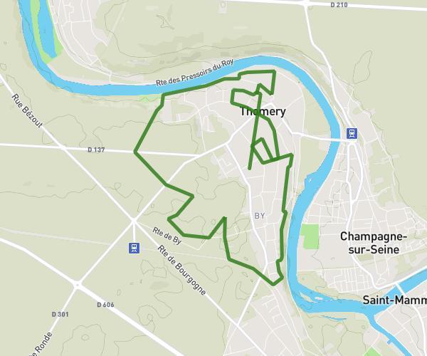 20km moret thomery avon