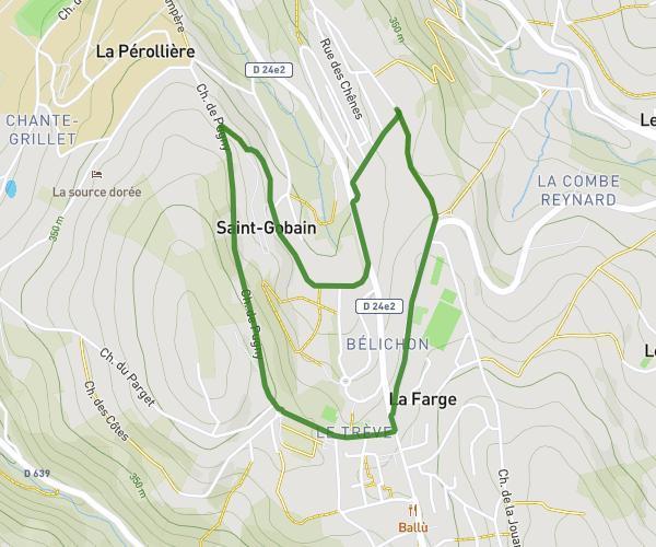 Autour de Saint-Pierre-la-Palud