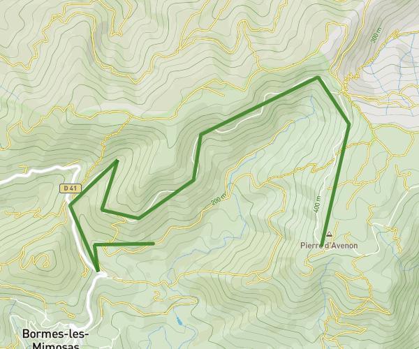 De Piste DFCI du Landon à Pierre d'Avenon