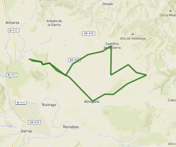 De Matute de la Sierra a Las Largas