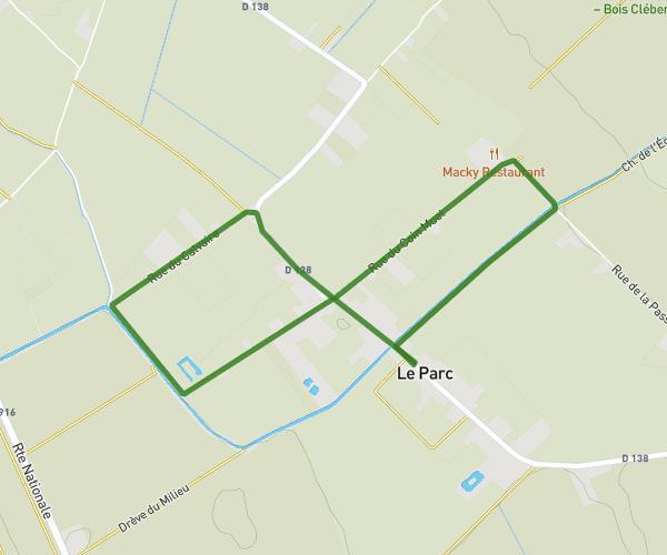 Autour de Morbecque 5 kms