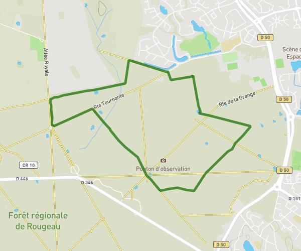 foret de Rougeau 5,8km