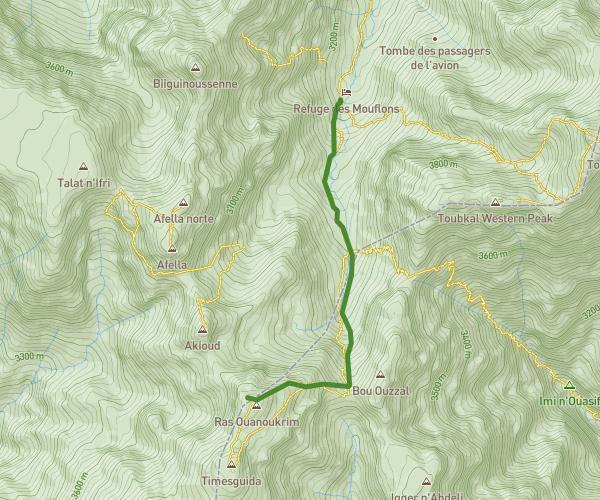 Refuge to Ouanoukrim