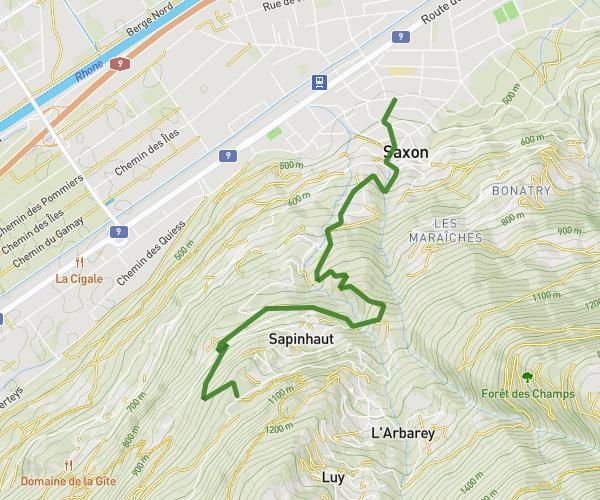 From Saxon to Couvert de Plan-Bot