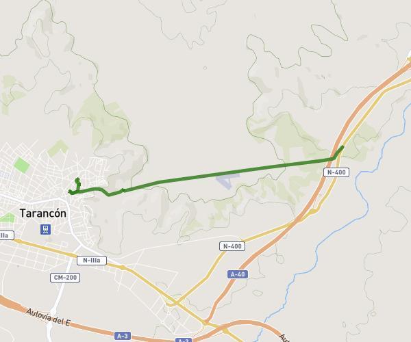From Ayuntamiento de Tarancón to Carretera Toledo a Cuenca