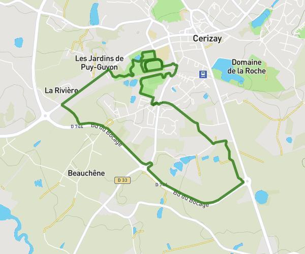 Course 7km