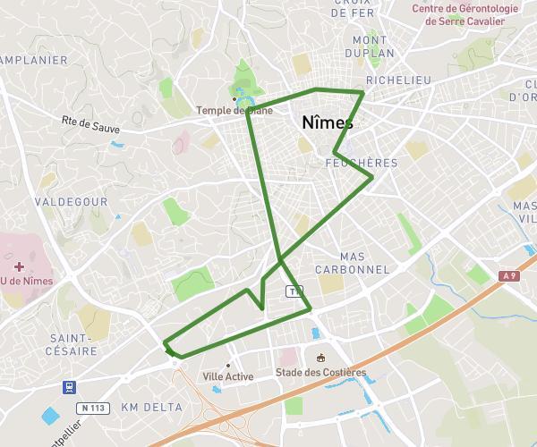 Autour de Nîmes