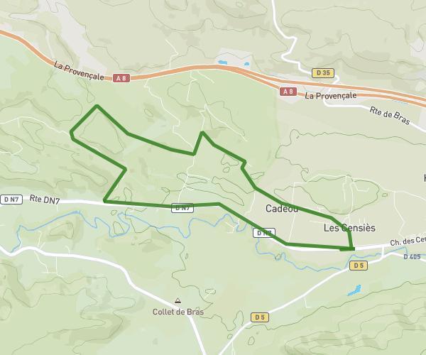 De Les Censiés à Route de Marseille