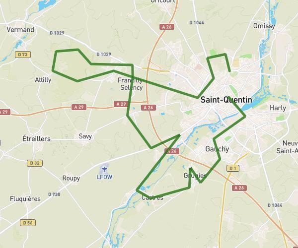 Autour de Saint-Quentin