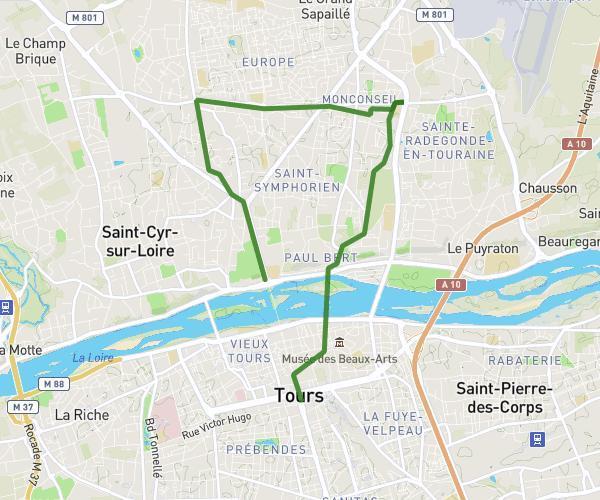 De Jean Jaurès à Tours