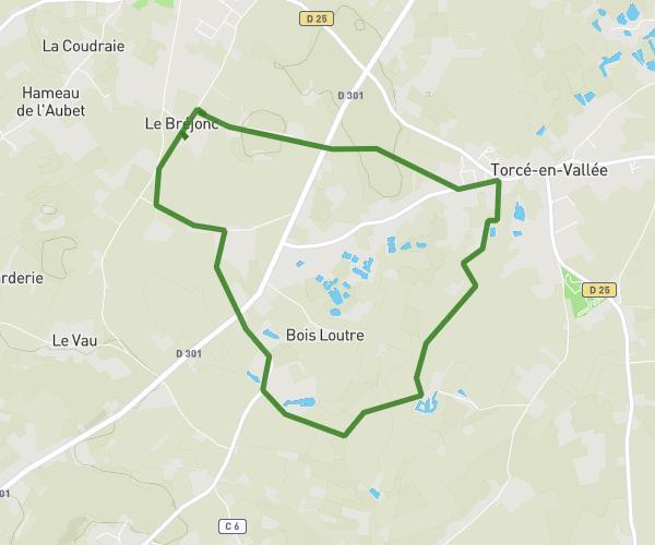 Autour de La Vollerie