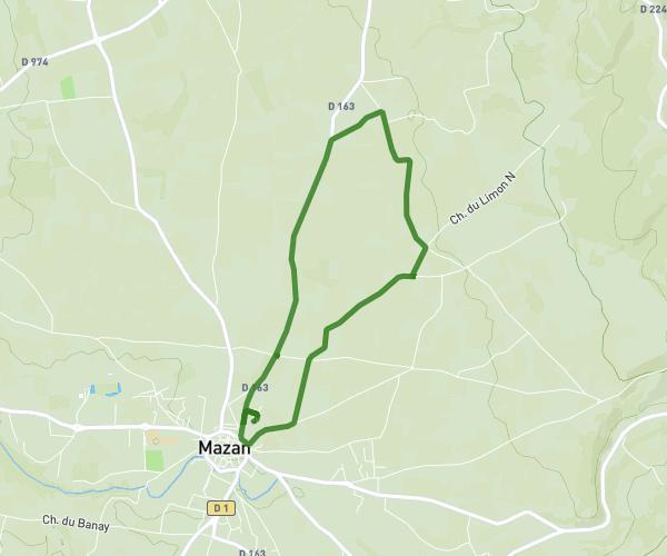 Autour de Mazan
