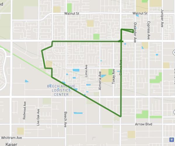 Morning bike ride