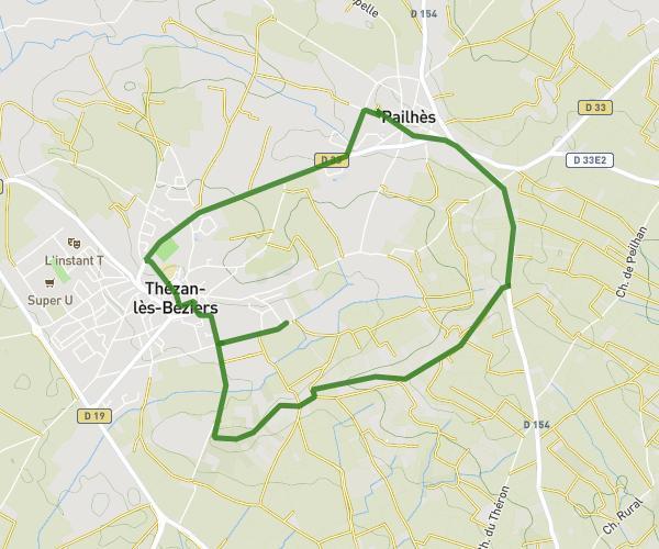 Autour de Thézan-lès-Béziers