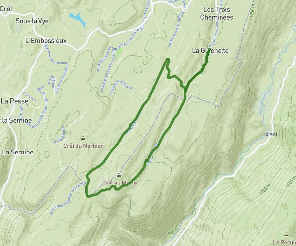 Autour de La Guienette