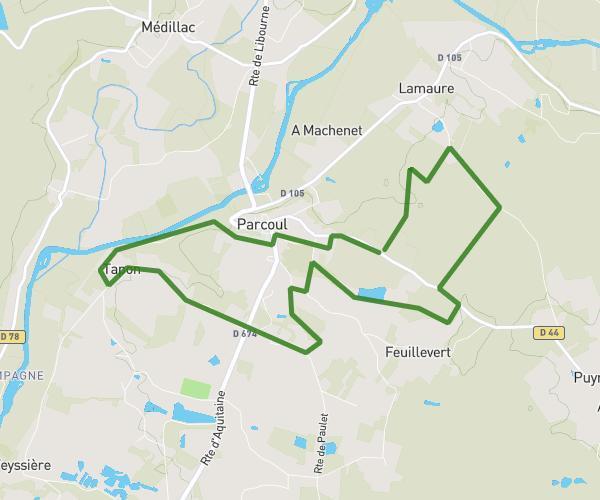 Autour de Parcoul