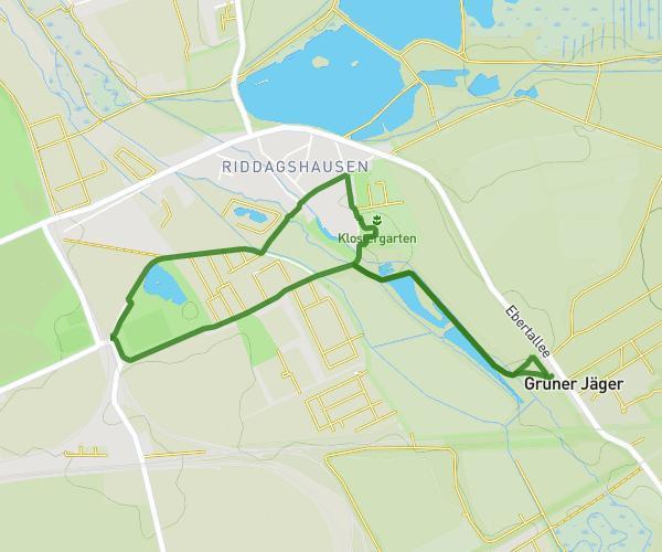 Lünischteich ab Naturschutzgebiet Riddagshausen