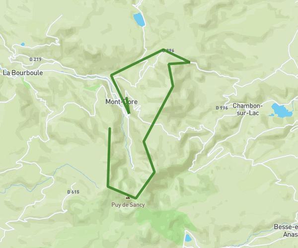 De Monts Dore à Chemin du Capucin