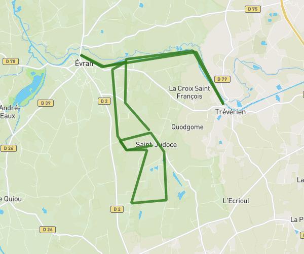 Semi marathon entre campagne et canal "la judocéenne" solo/duo