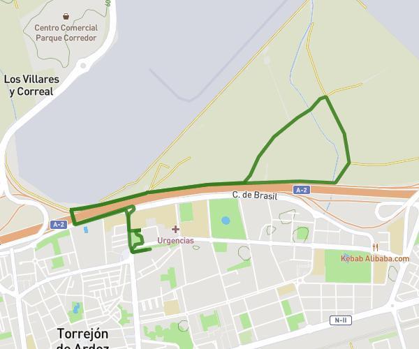 Caminata a las parcelas por base aerea