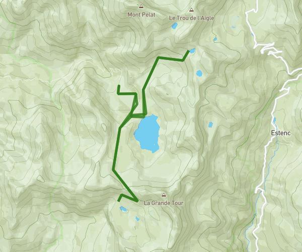 Lac d'Allos-Encombrette-Petite Cayolle