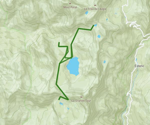 Lac d'Allos-Encombrette-Petite Cayolle