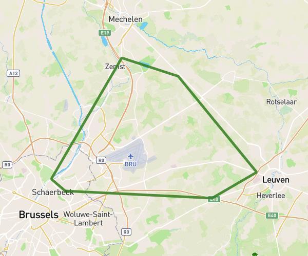 from and to rue Godefroid Guffens