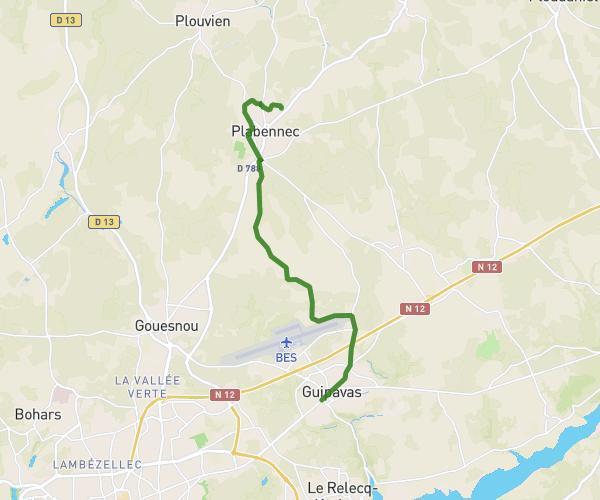 De Guipavas à Plabennec