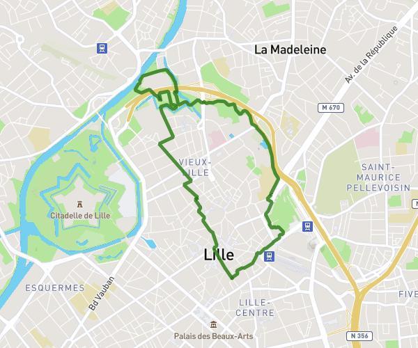 Mini-boucle nord Lille